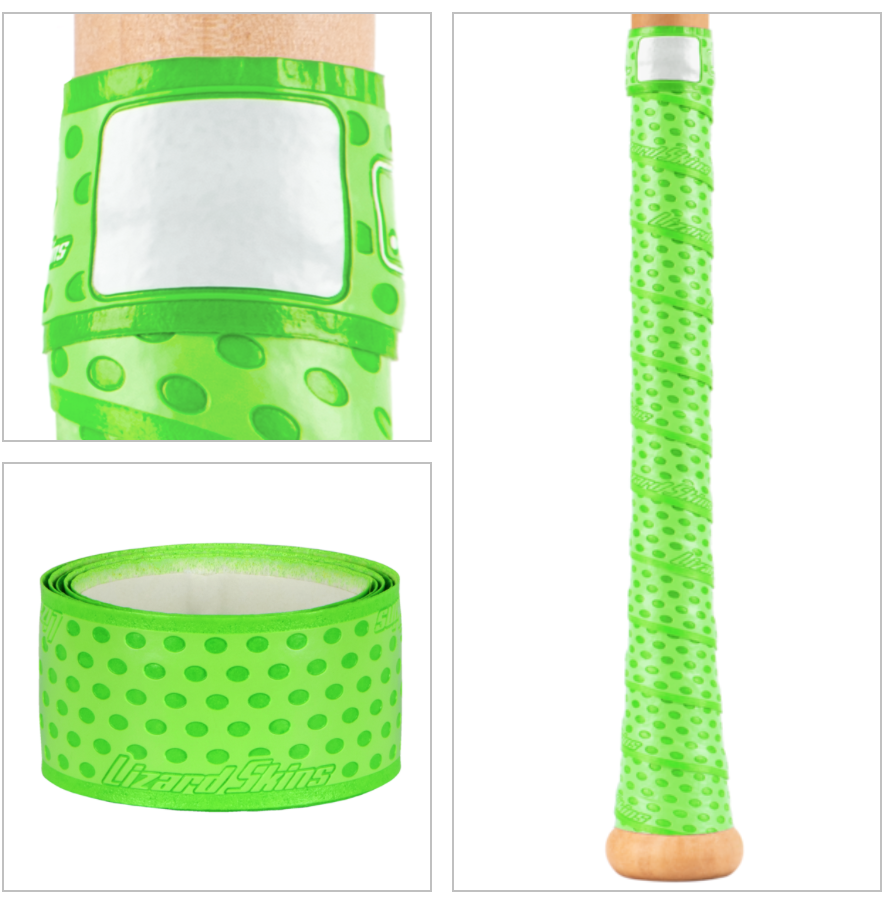 GREEN Lizard Skin DSP BAT GRIP